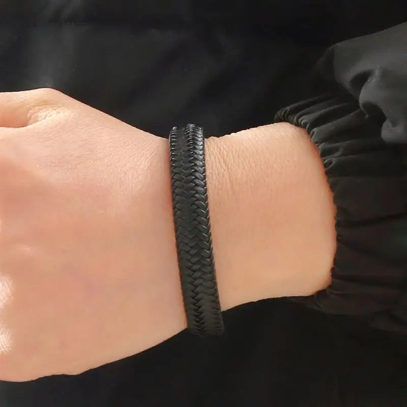 Braided Leather Bracelet