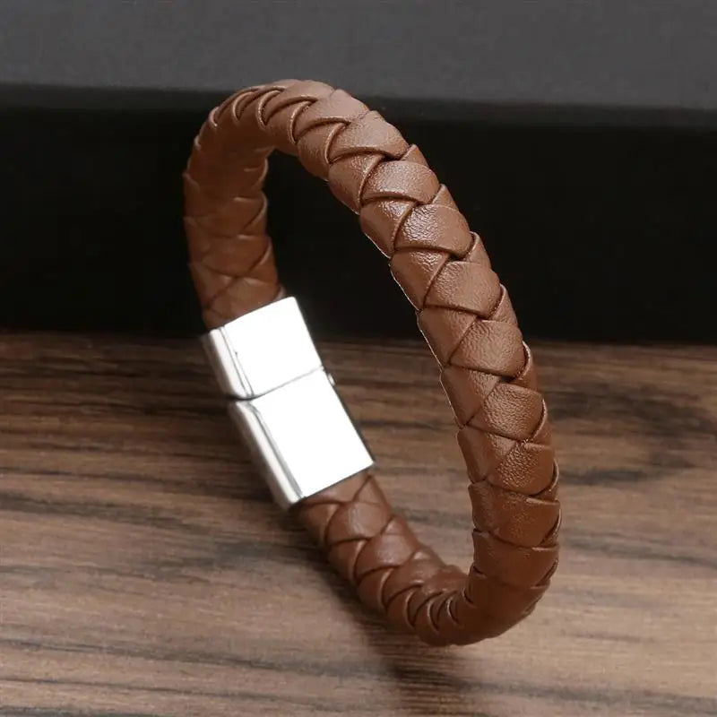Braided Leather Bracelet