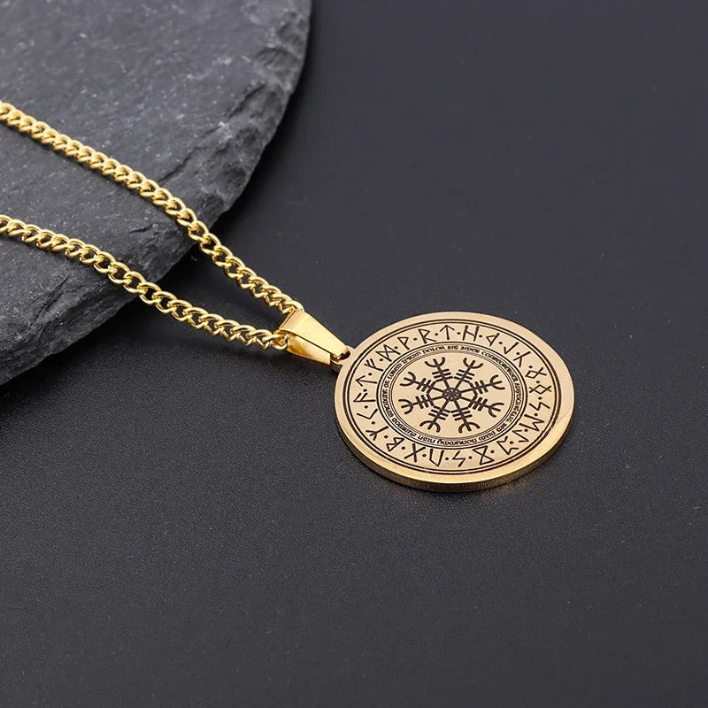 Rune Compass Necklace