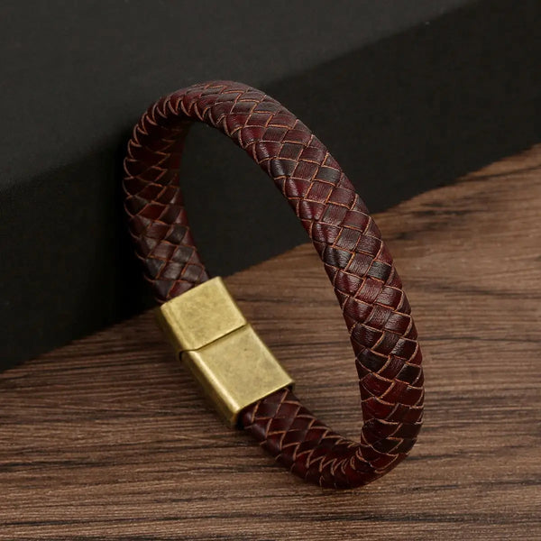 Braided Leather Bracelet