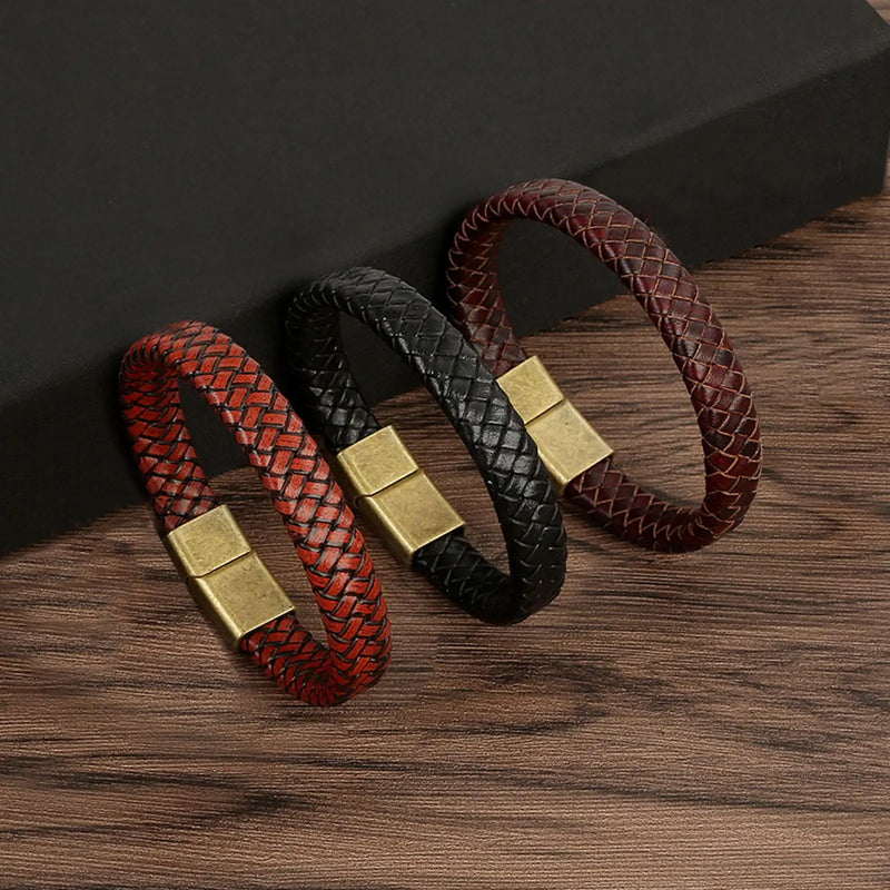 Braided Leather Bracelet