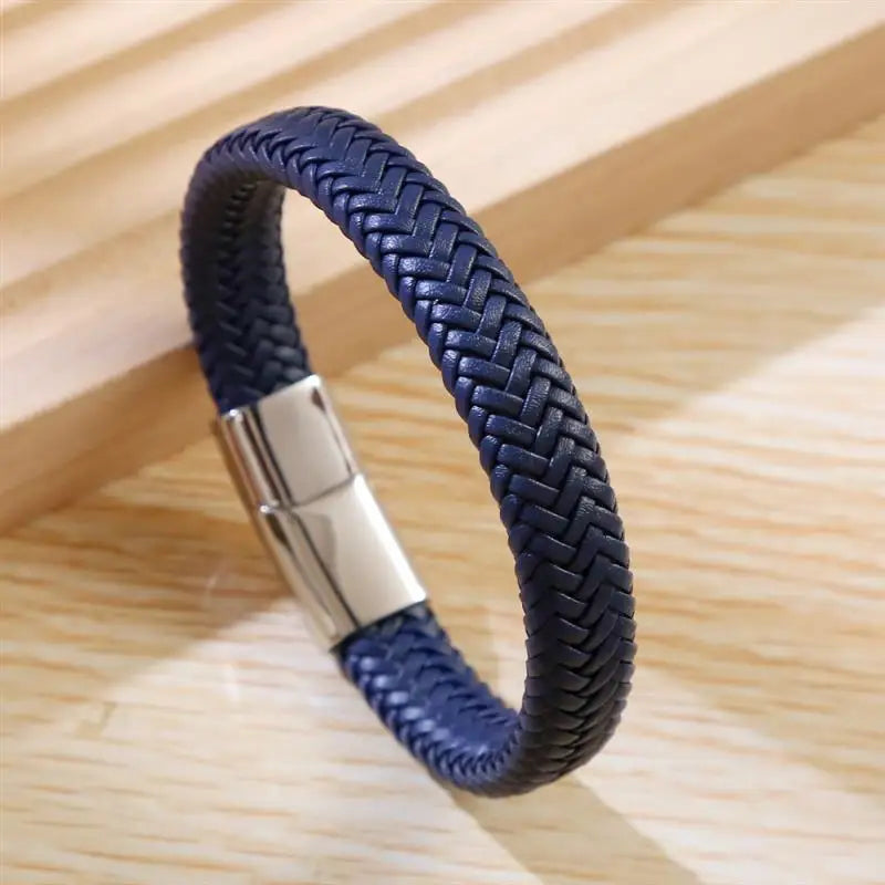 Braided Leather Bracelet