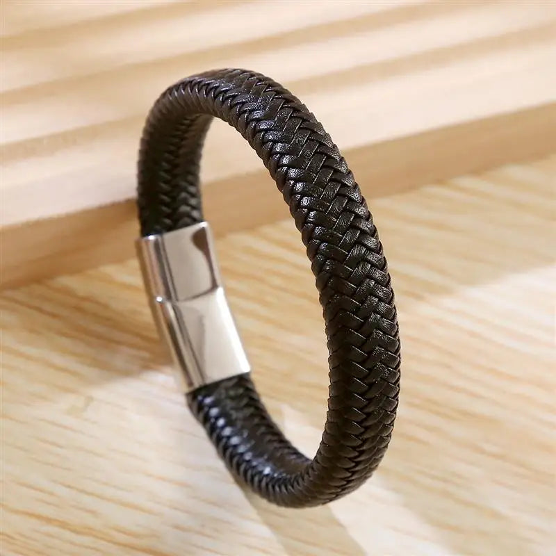 Braided Leather Bracelet