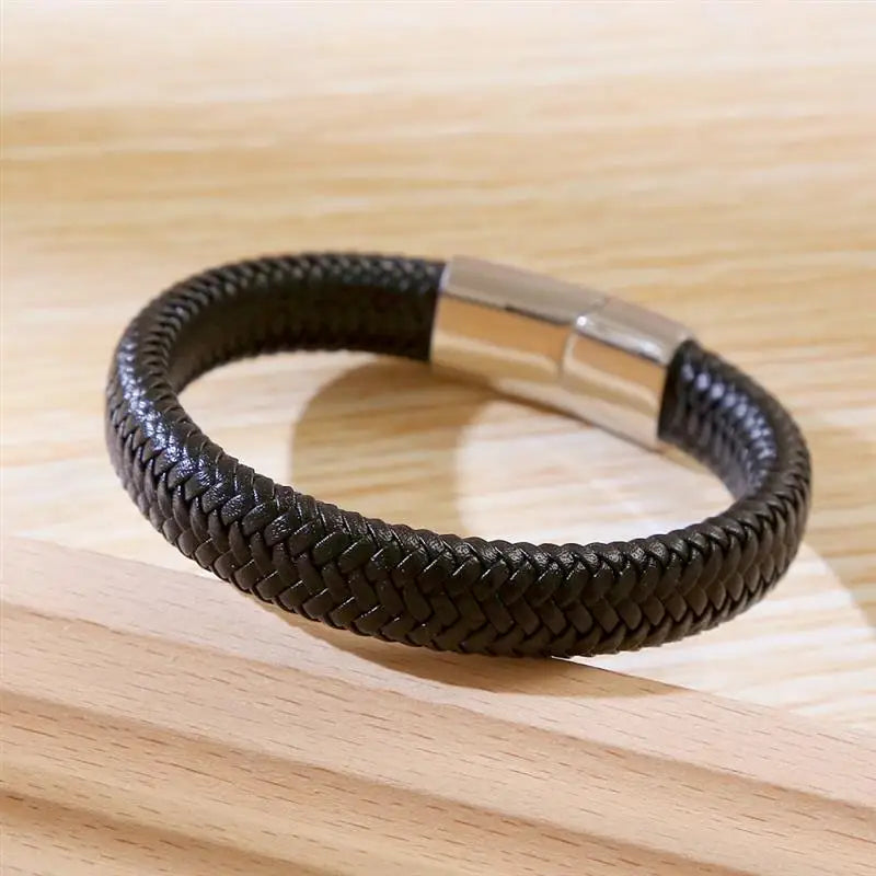 Braided Leather Bracelet