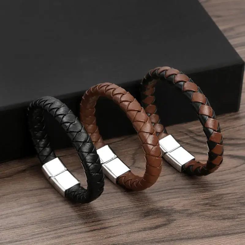 Braided Leather Bracelet