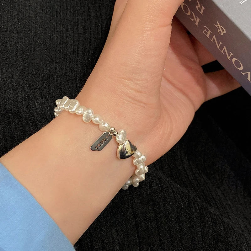 Pearls Knots Bracelet