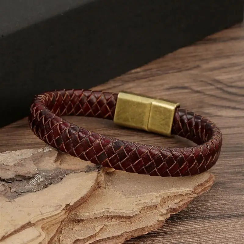 Braided Leather Bracelet