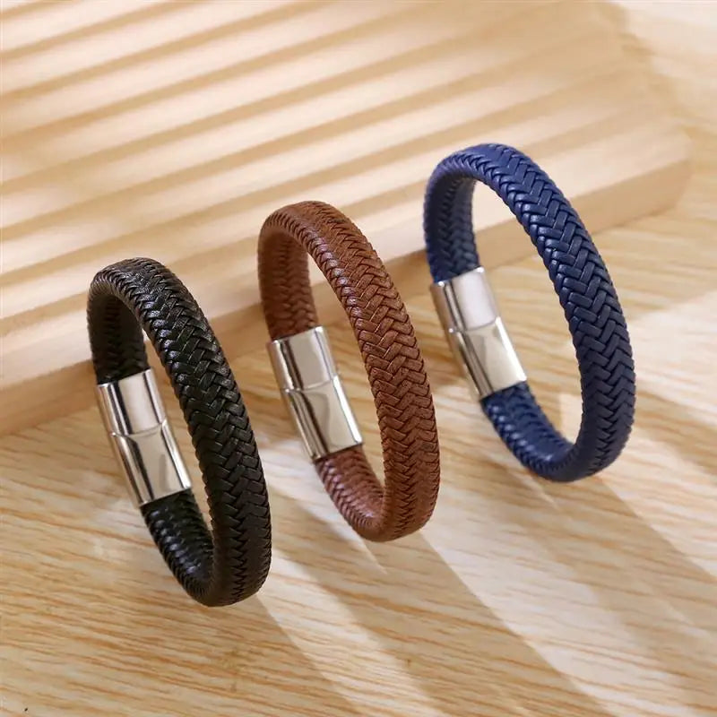 Braided Leather Bracelet