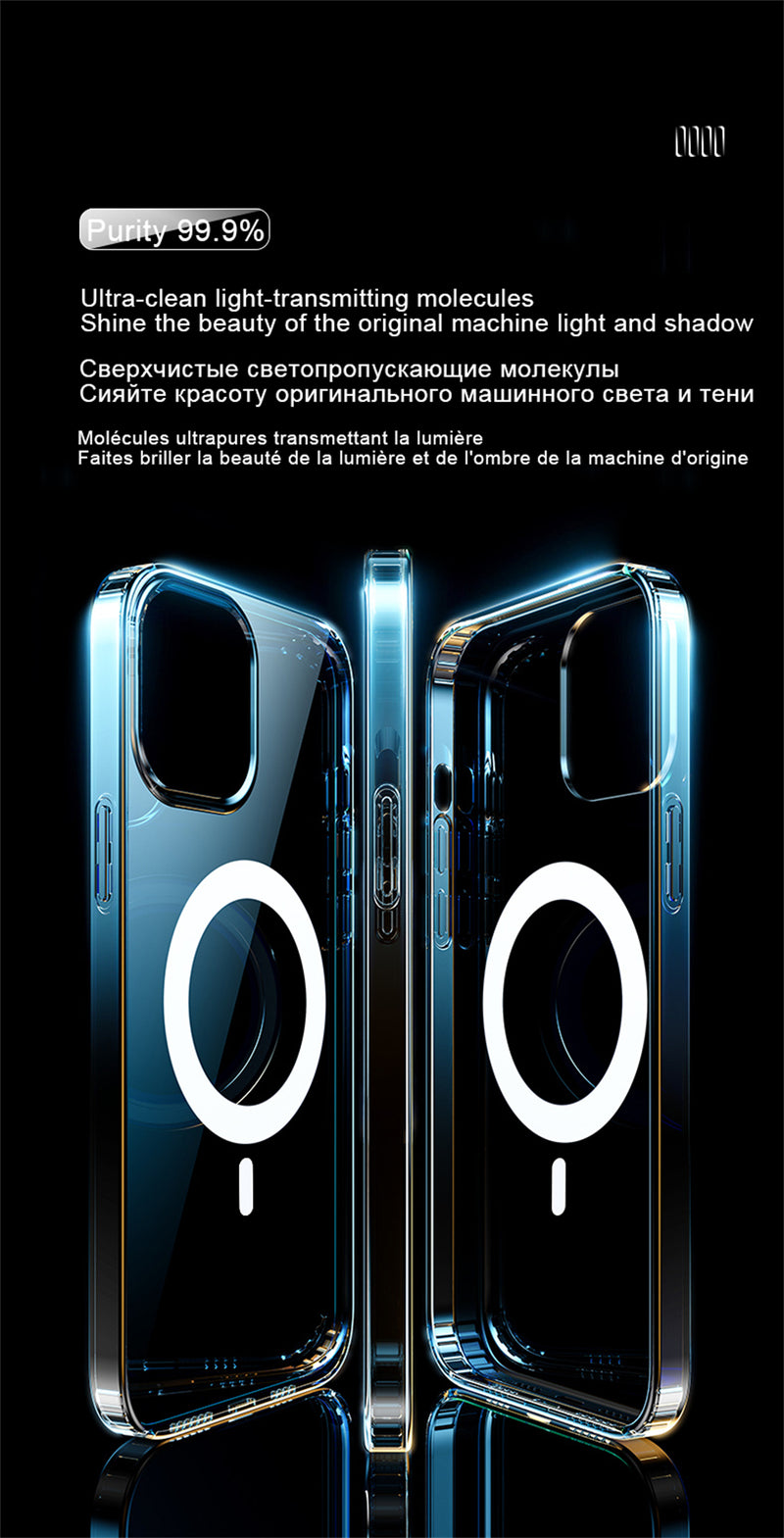 Clear Magnetic Case