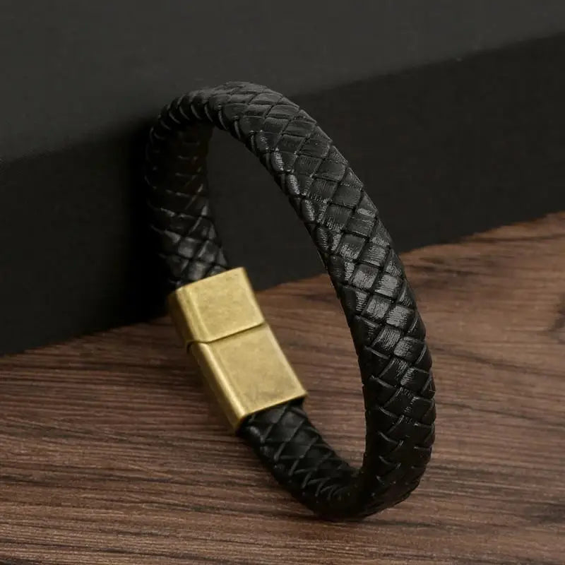 Braided Leather Bracelet