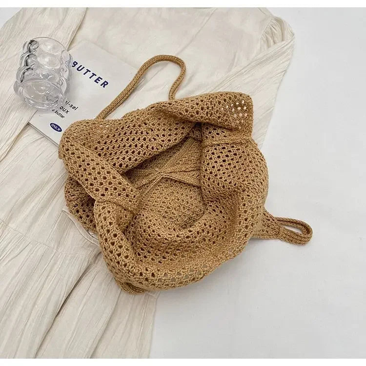 Crochet tote bag