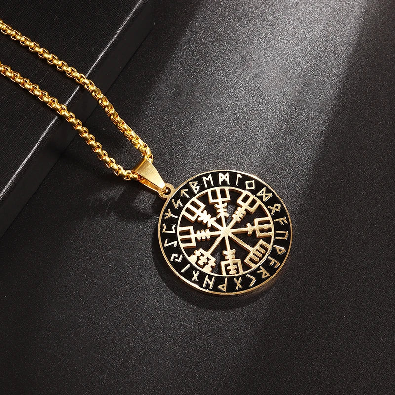 Rune Compass Necklace