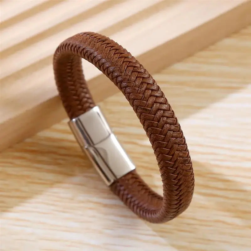 Braided Leather Bracelet