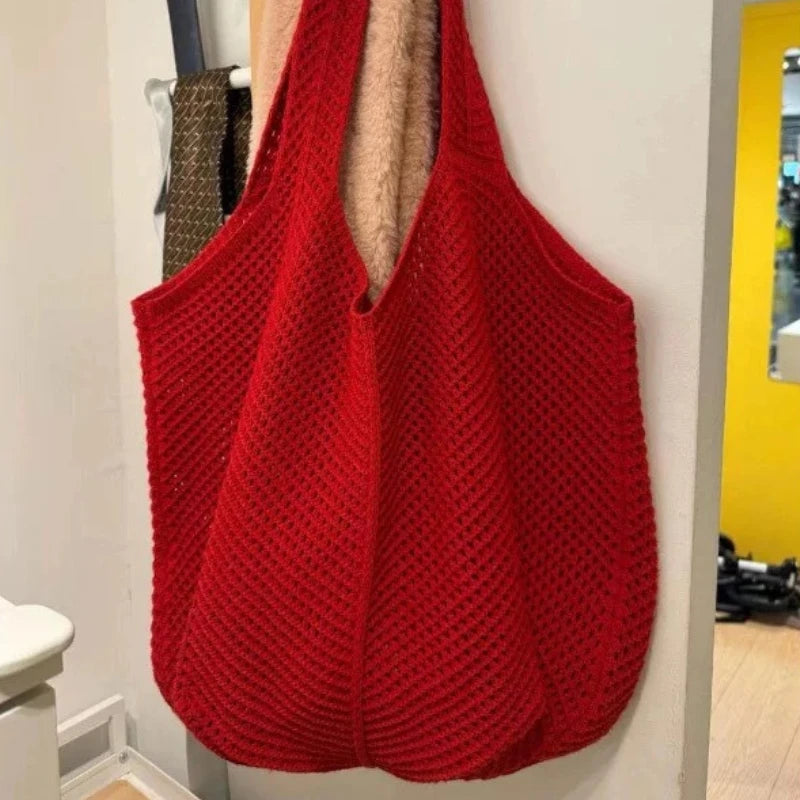 Crochet tote bag
