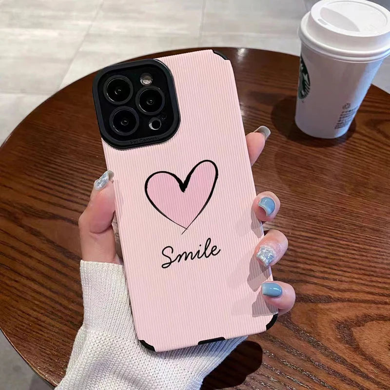 Pink smile cover