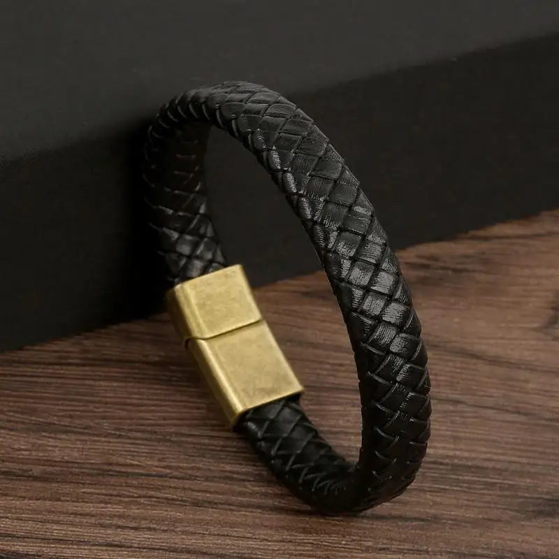 Braided Leather Bracelet