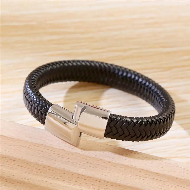 Braided Leather Bracelet