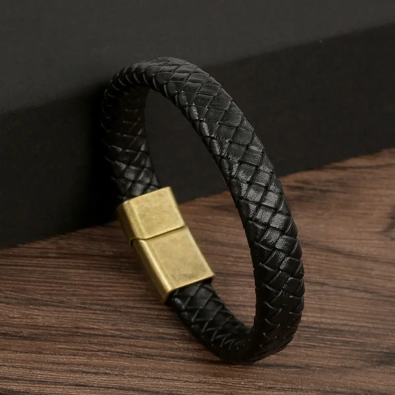 Braided Leather Bracelet