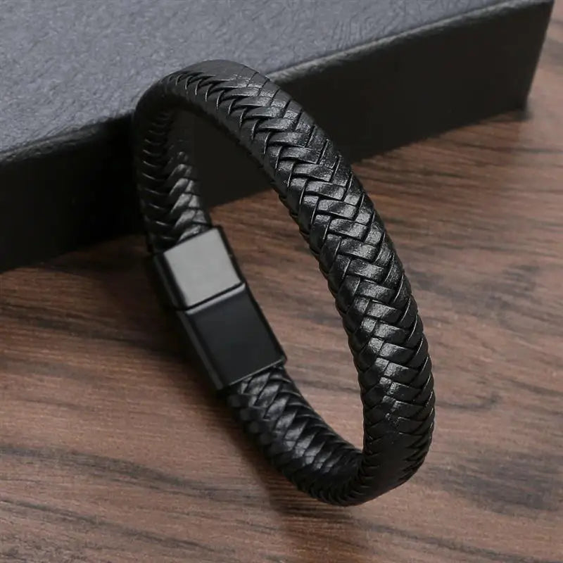 Braided Leather Bracelet