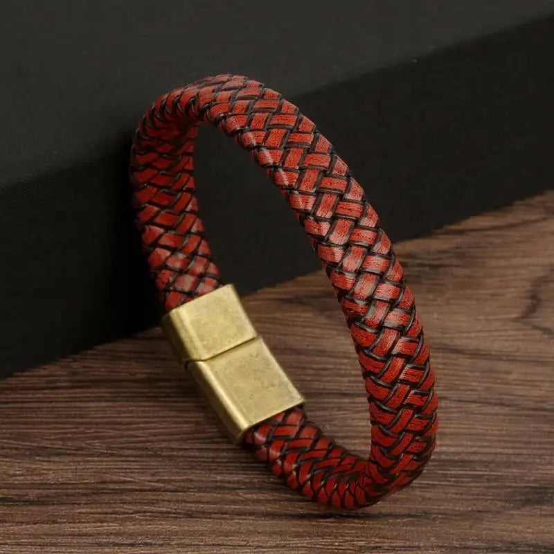 Braided Leather Bracelet