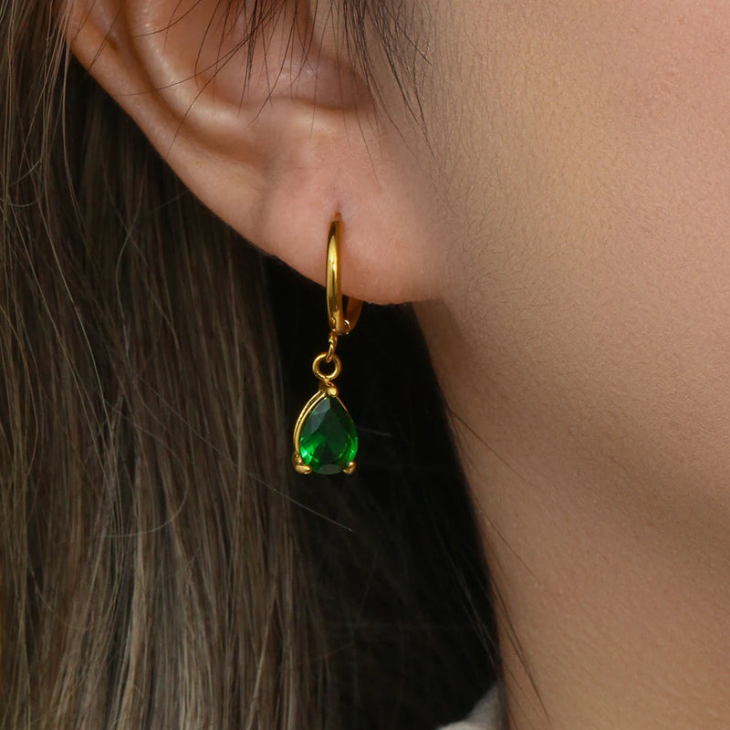 Charm Small Hoop Earrings