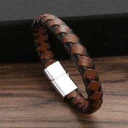 Braided Leather Bracelet